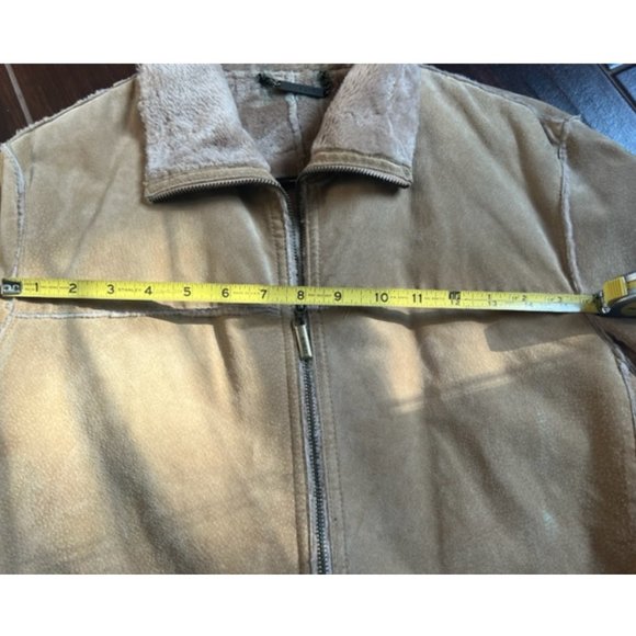 Winlet Genuine Brushed Leather Jacket (Size Medium) - Picture 8 of 13